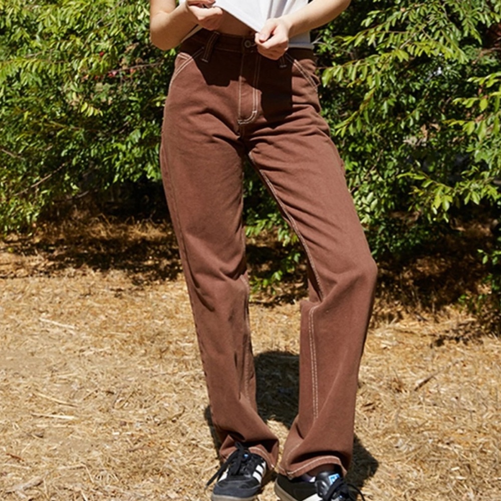 John Galt Brown Carpenter Pants